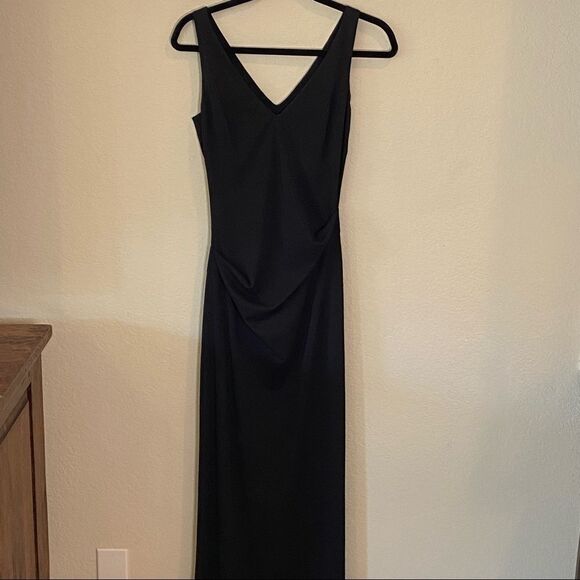 Nicole Miller Collection Black Evening Gown Sz 6 - Picture 7 of 13